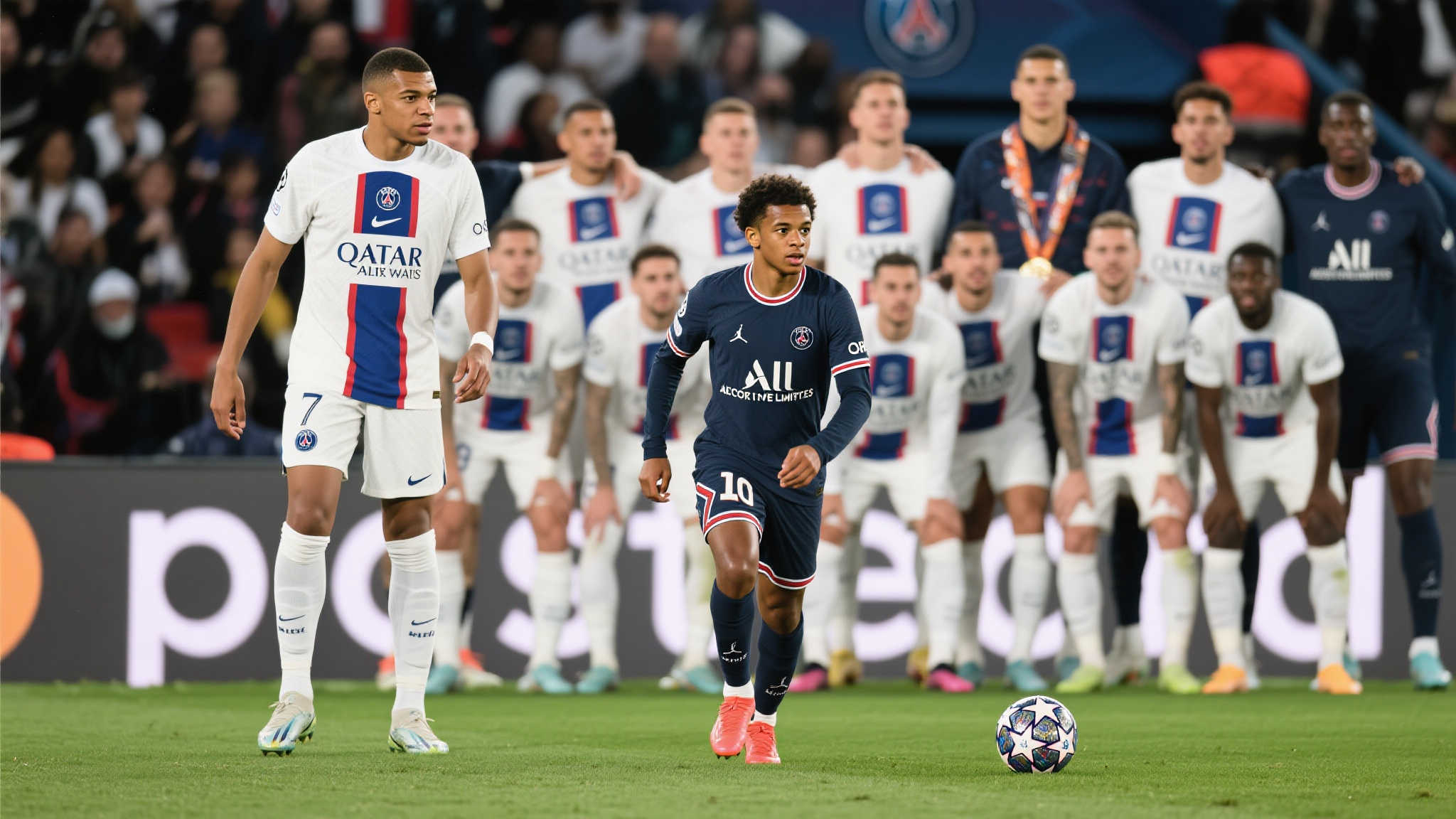 巴黎圣日耳曼主宰2024／25赛季欧冠最佳阵容评选